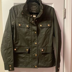 J Crew relaxed boyfriend field jacket